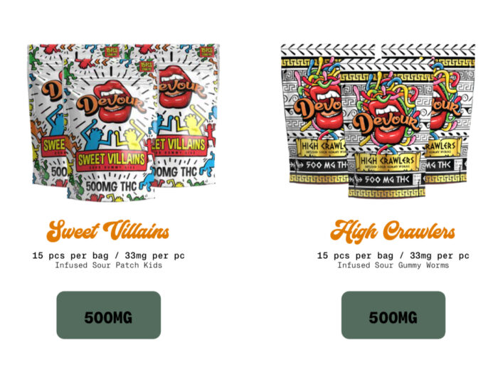 Devour Edibles 500MG